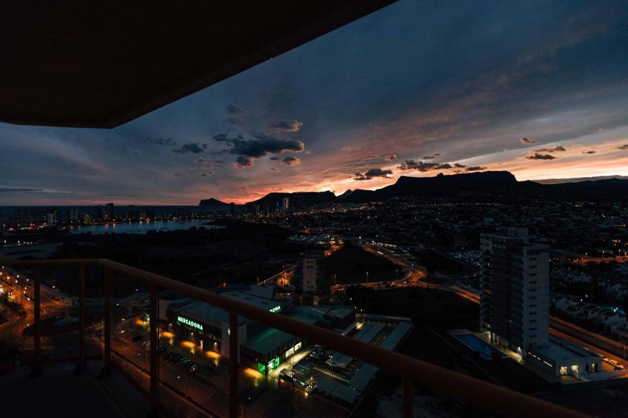 Апартаменты En La Playa. Planta 19. Vistas Espectaculares. 2 Terrazas. Кальпе Экстерьер фото