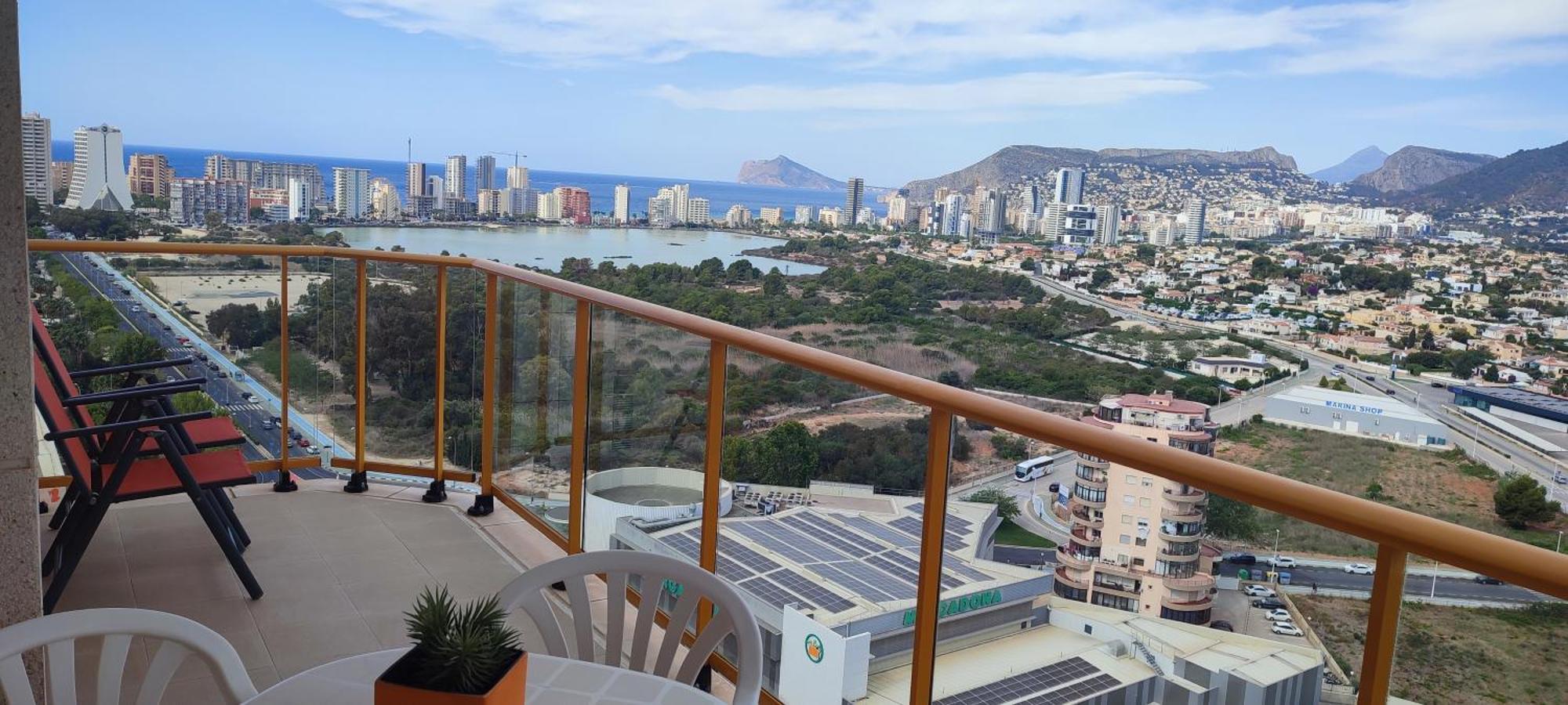 Апартаменты En La Playa. Planta 19. Vistas Espectaculares. 2 Terrazas. Кальпе Экстерьер фото